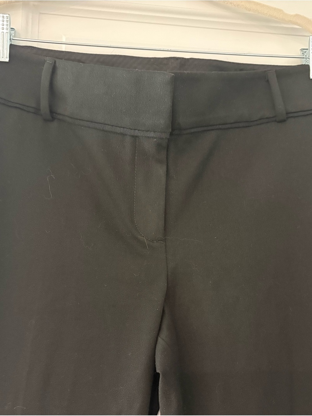 Ann Taylor LOFT Marisa Black Straight-Leg Dress Pants